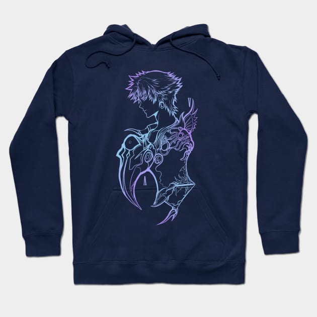 FF5 character art Hoodie by mcashe_art